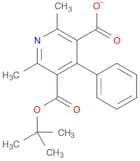 3,5-Pyridinedicarboxylic acid, 2,6-dimethyl-4-phenyl-, methyl1-methylethyl ester