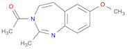 3H-1,3-Benzodiazepine, 3-acetyl-7-methoxy-2-methyl-