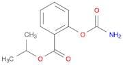 Benzoic acid,2-[(aminocarbonyl)oxy]-, 1-methylethyl ester
