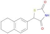 2,4-Thiazolidinedione, 5-(5,6,7,8-tetrahydro-2-naphthalenyl)-