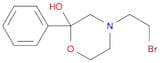 4-(2-bromoethyl)-2-phenylmorpholin-2-ol