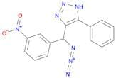 1H-1,2,3-Triazole, 4-[azido(3-nitrophenyl)methyl]-5-phenyl-