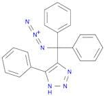 1H-1,2,3-Triazole, 4-(azidodiphenylmethyl)-5-phenyl-