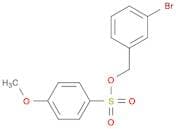 Benzenesulfonic acid, 4-methoxy-, (3-bromophenyl)methyl ester