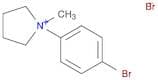 Pyrrolidinium, 1-(4-bromophenyl)-1-methyl-, bromide