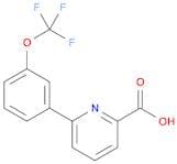 6-(3-Trifluoromethoxyphenyl)picolinic acid
