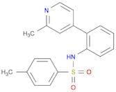 Benzenesulfonamide, 4-methyl-N-[2-(2-methyl-4-pyridinyl)phenyl]-