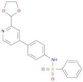 Benzenesulfonamide, N-[4-[2-(1,3-dioxolan-2-yl)-4-pyridinyl]phenyl]-