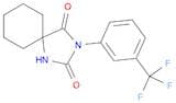 1,3-Diazaspiro[4.5]decane-2,4-dione, 3-[3-(trifluoromethyl)phenyl]-