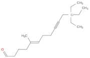 5-Undecen-9-ynal, 5-methyl-11-(triethylsilyl)-, (E)-