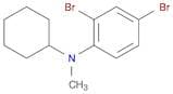Benzenamine, 2,4-dibromo-N-cyclohexyl-N-methyl-