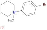 Piperidinium, 1-(4-bromophenyl)-1-methyl-, bromide