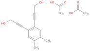 2-Propyn-1-ol, 3,3'-(4,5-dimethyl-1,2-phenylene)bis-, diacetate