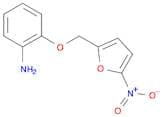 Benzenamine, 2-[(5-nitro-2-furanyl)methoxy]-