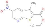 Thieno[2,3-b]pyridine-2-carboxylic acid, 3-methyl-5-nitro-, ethyl ester