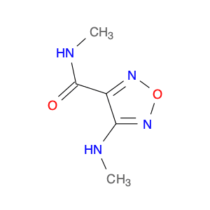1,2,5-Oxadiazole-3-carboxamide, N-methyl-4-(methylamino)-