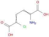 2,4-Hexadienedioic acid, 2-amino-5-chloro-