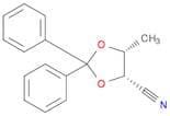 1,3-Dioxolane-4-carbonitrile, 5-methyl-2,2-diphenyl-, cis-