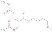 Undecanoic acid, 4-[(acetyloxy)methyl]-5-oxo-, methyl ester