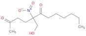 2,6-Dodecanedione, 5-(hydroxymethyl)-5-nitro-