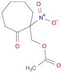 Cycloheptanone, 2-[(acetyloxy)methyl]-2-nitro-