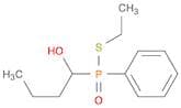 Phosphinothioic acid, (1-hydroxybutyl)phenyl-, S-ethyl ester