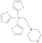 Morpholine, 4-[(tri-2-thienylsilyl)methyl]-