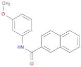 2-Naphthalenecarboxamide, N-(3-methoxyphenyl)-