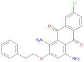 1,4-Diamino-7-chloro-2-phenethoxyanthracene-9,10-dione