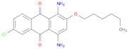 1,4-Diamino-6-chloro-2-(hexyloxy)anthracene-9,10-dione