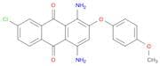 1,4-Diamino-7-chloro-2-(4-methoxyphenoxy)anthracene-9,10-dione