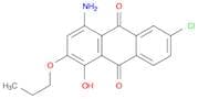 9,10-Anthracenedione, 4-amino-6-chloro-1-hydroxy-2-propoxy-