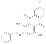 1-Amino-2-(benzyloxy)-7-chloro-4-hydroxyanthracene-9,10-dione