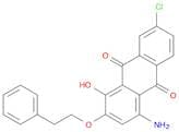 9,10-Anthracenedione, 4-amino-7-chloro-1-hydroxy-2-(2-phenylethoxy)-