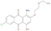 1-Amino-6-chloro-2-(2-ethoxyethoxy)-4-hydroxyanthracene-9,10-dione