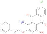 1-Amino-7-chloro-4-hydroxy-2-phenethoxyanthracene-9,10-dione