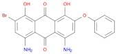 9,10-Anthracenedione, 4,5-diamino-2-bromo-1,8-dihydroxy-7-phenoxy-