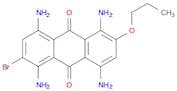 1,4,5,8-Tetraamino-2-bromo-6-propoxyanthracene-9,10-dione