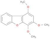 Dibenzofuran, 1,3,4-trimethoxy-