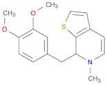 Thieno[2,3-c]pyridine,7-[(3,4-dimethoxyphenyl)methyl]-6,7-dihydro-6-methyl-