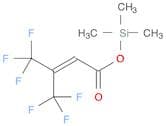 2-Butenoic acid, 4,4,4-trifluoro-3-(trifluoromethyl)-, trimethylsilyl ester