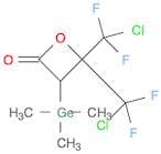 2-Oxetanone, 4,4-bis(chlorodifluoromethyl)-3-(trimethylgermyl)-