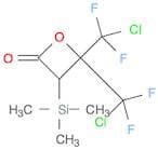 2-Oxetanone, 4,4-bis(chlorodifluoromethyl)-3-(trimethylsilyl)-