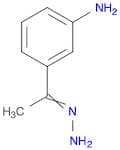 Ethanone, 1-(3-aminophenyl)-, hydrazone