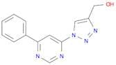 1H-1,2,3-Triazole-4-methanol, 1-(6-phenyl-4-pyrimidinyl)-