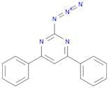 Pyrimidine, 2-azido-4,6-diphenyl-