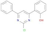 Phenol, 2-(2-chloro-6-phenyl-4-pyrimidinyl)-