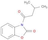 2(3H)-Benzoxazolone, 3-(3-methyl-1-oxobutyl)-