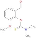 Carbamothioic acid, dimethyl-, O-(2-formyl-6-methoxyphenyl) ester