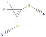 Thiocyanic acid, 3,3-difluoro-1-cyclopropene-1,2-diyl ester